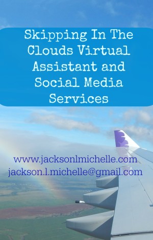 What I Am Doing Now or Skipping In The Clouds Virtual Assistant and Social Media Services