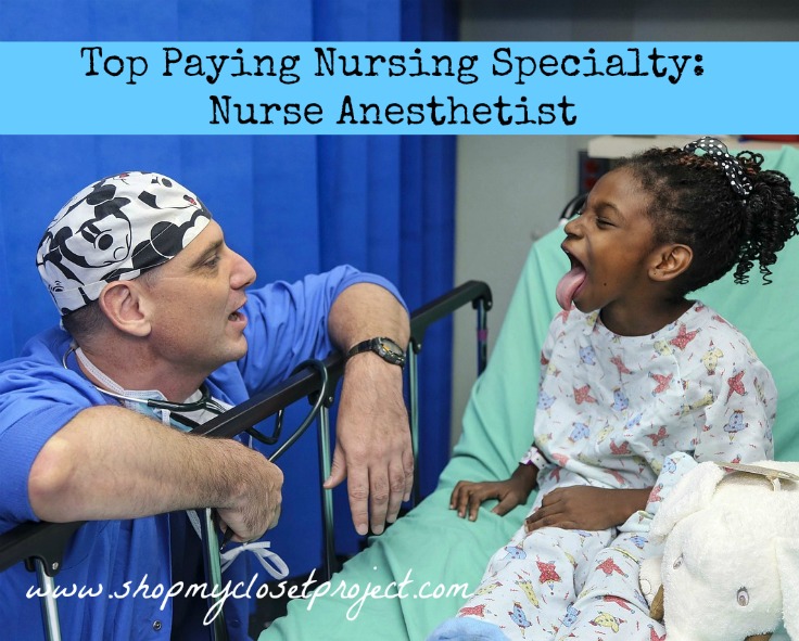 Top Paying Nursing Specialty : Nurse Anesthetist