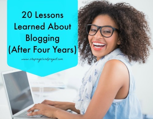 20 Lessons Learned About Blogging Four Years Later