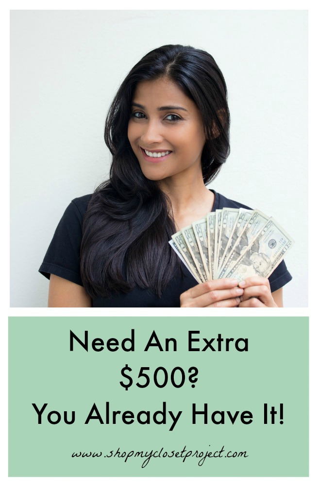 Need An Extra $500? You Already Have It!